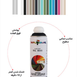 اسپری رنگ دوپلی کالر مدل RAL گروه A